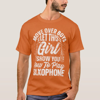 T-shirt Lethis Girl Show You Howo Play Saophone Saop funny