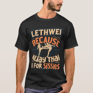 T-shirt Lethwei Entraînement Myanmar Lutter Burmese Boxe L