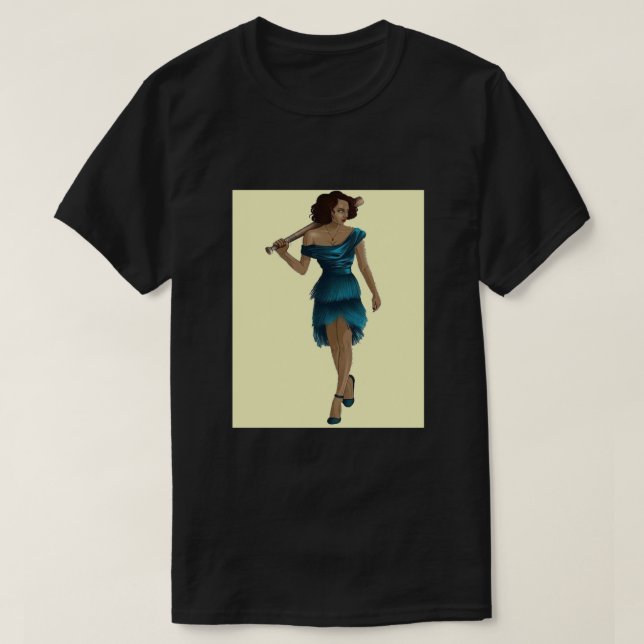 T-shirt Letitia Lewis Leti Lovecraft Affiche de pays (Design devant)