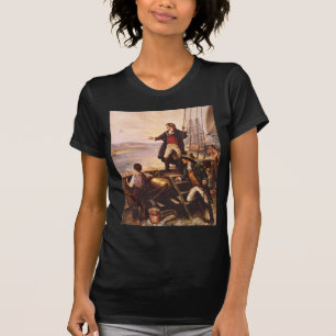 T-shirt L'étoile a orné la bannière de paillettes par