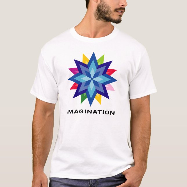 T-shirt "L'étoile de l'imagination" (Devant)