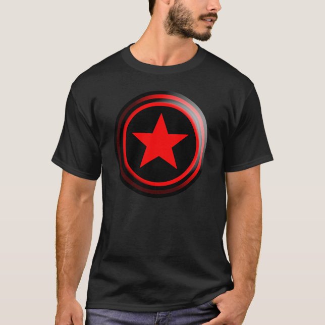 T-shirt L'étoile rouge de MARQUE (Devant)