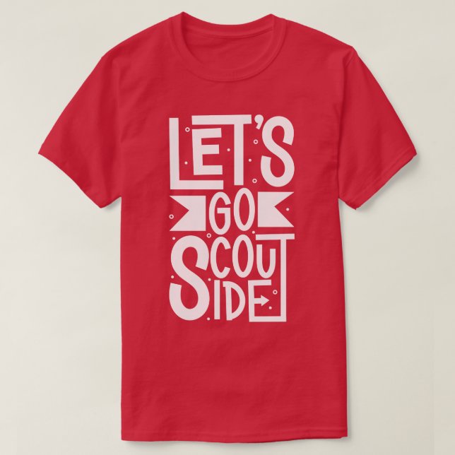 T-shirt Lets de scoutisme (Design devant)