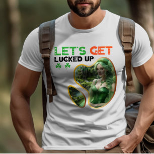 T-shirt Let's Get Lucked Up - Irish Pub Trivia Night