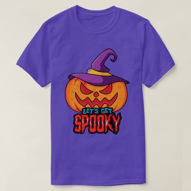 T-shirt Let's Get Spooky359 (Design devant)