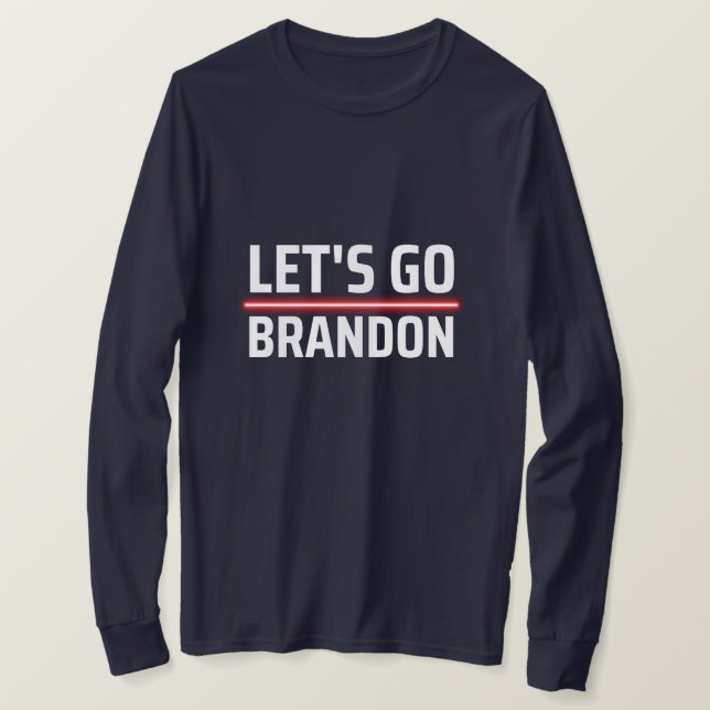 T-shirt let's go brandon (Design devant)
