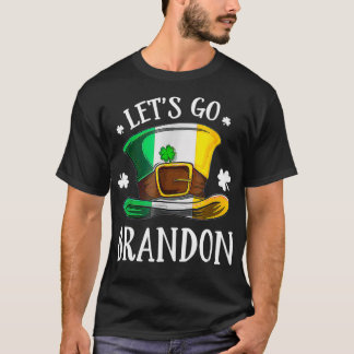 T-shirt Let's Go Brandon St Patrick's Day Funny Men Women
