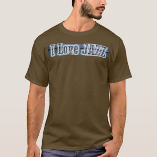 T-shirt Let's Jazz Things Up Retro Jazz Music Marching Ban