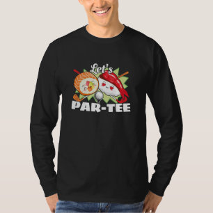 T-shirt Lets Par Tee Golf Pun - Golf Party