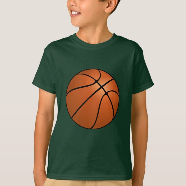 T-shirt Let's Play! Basketball Sports (Devant)