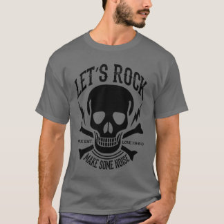 T-shirt Lets rock family