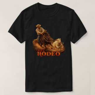 T-shirt "Let's Rodeo" pour vachers de veaux