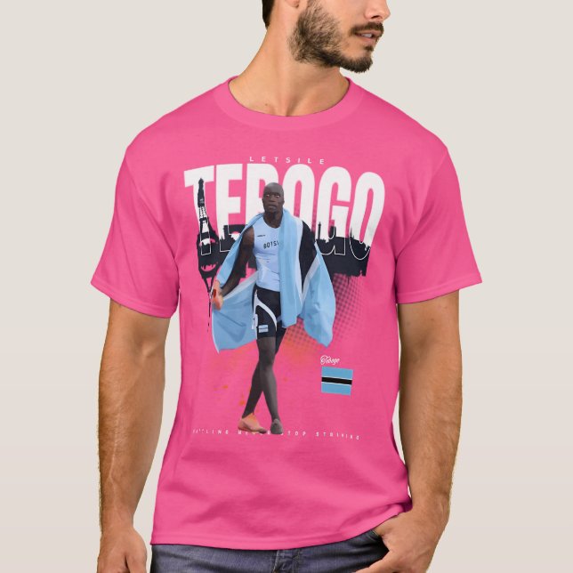T-shirt Letsile Tebogo (Devant)