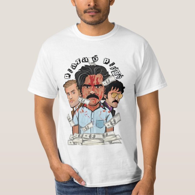 T-shirt Lettbao Pablo Escobar (Devant)