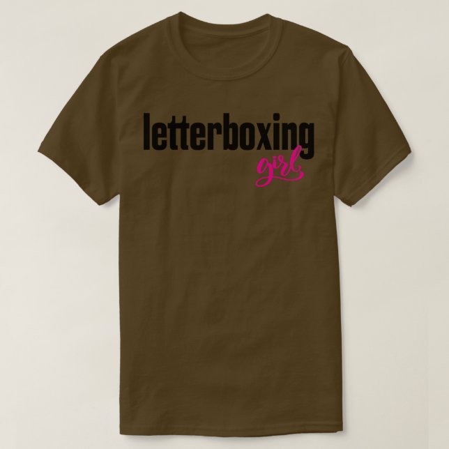 T-shirt Letterboxing Girl (Design devant)