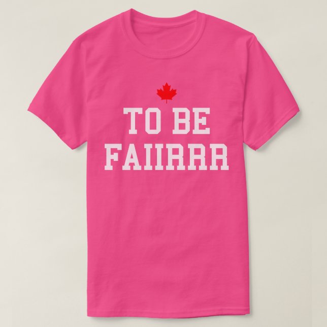 T-shirt Letterkenny être juste (Design devant)