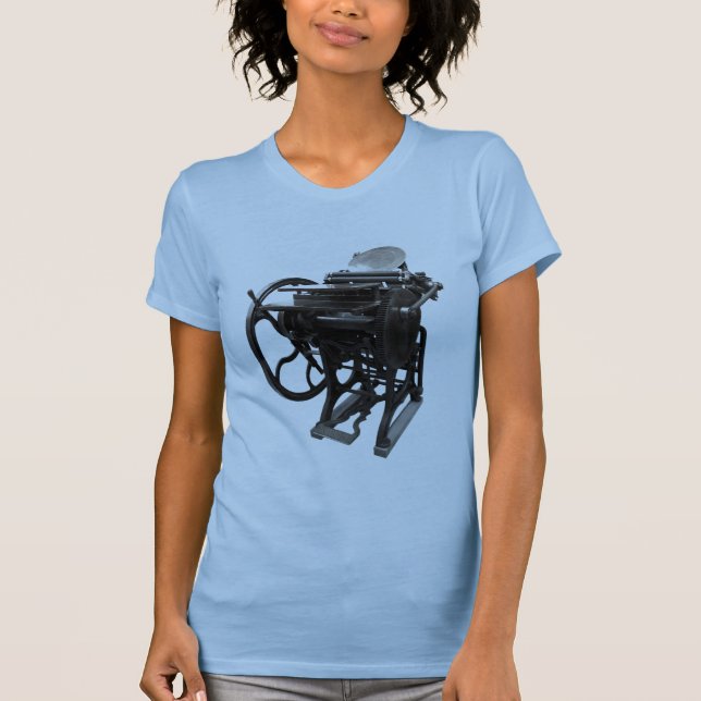 t-shirt letterpress 1888 (Devant)