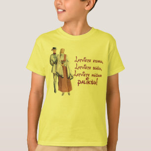 T-shirt letton de croyance