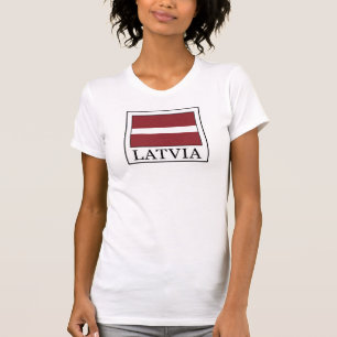 T-shirt Lettonie