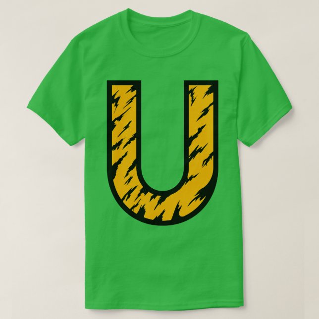 T-shirt Lettrage Uproar U 1 (Design devant)