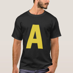 T-shirt Lettre a Funny Chipmunk Group Correspondant Hallow