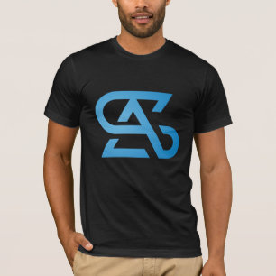 T-shirt Lettre AS ou SA Design