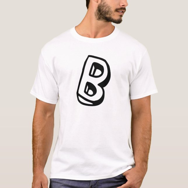 T-shirt Lettre B (Devant)