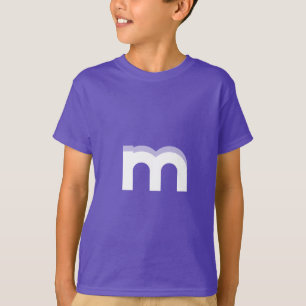 T-shirt Lettre de M