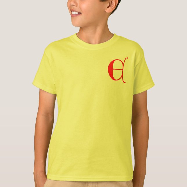 T-shirt Lettre E (Devant)