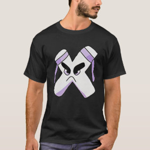 T-shirt Lettre Émotion X Alphabet Lore Pour Garçons Filles