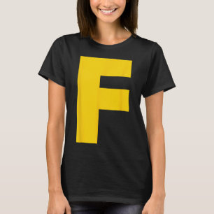 T-shirt Lettre F Chipmunk Groupe Correspondant Costume Hal