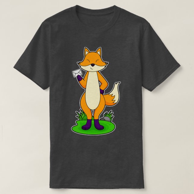 T-shirt LETTRE Fox (Design devant)