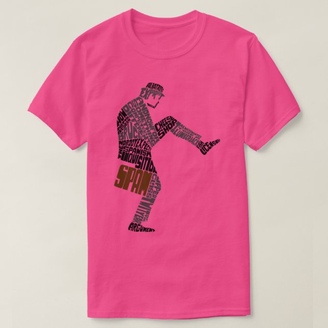 T-shirt Lettre Full of Spam light bkgd (Design devant)