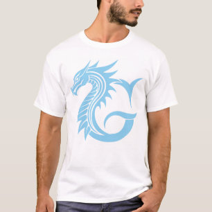 T-shirt Lettre G de style dragon, Alphabet Dragon, Monogra