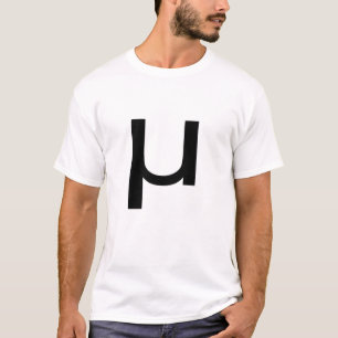 T-shirt Lettre grecque MU