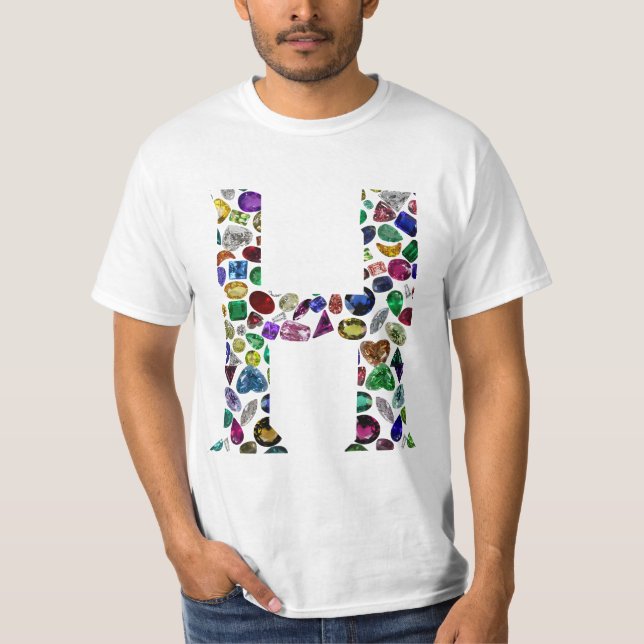 T-shirt Lettre H Monogramme (Devant)