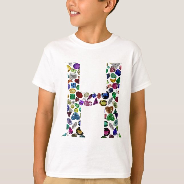 T-shirt Lettre H Monogramme (Devant)