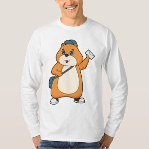 T-shirt Lettre hamster Postman
