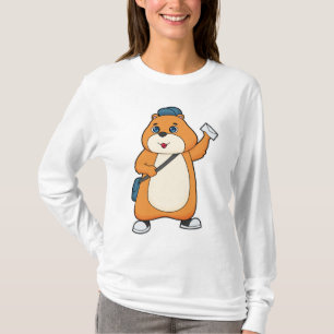 T-shirt Lettre hamster Postman