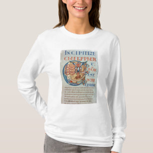 T-shirt Lettre initiale "E" et est de factum