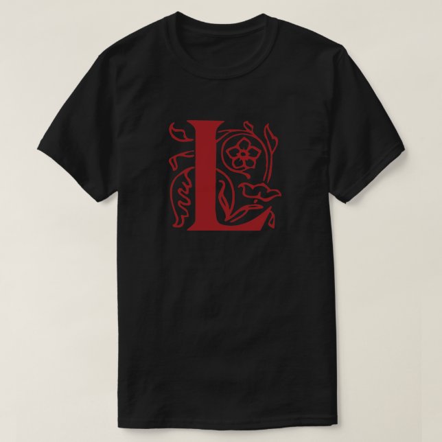 T-shirt Lettre L (Design devant)