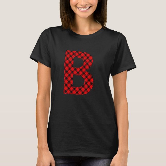 T-shirt LETTRE MAJUSCULE PLATE DE Buffalo Simple B Buffalo (Devant)