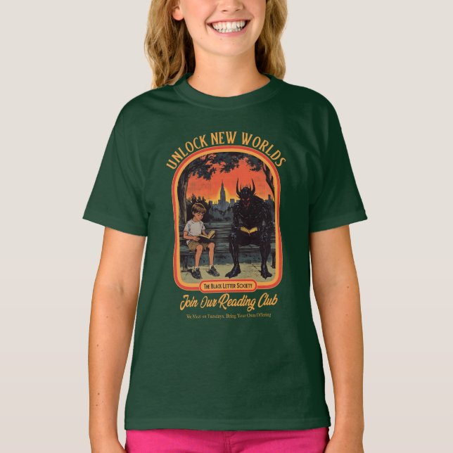 T-shirt Lettre noire (Devant)