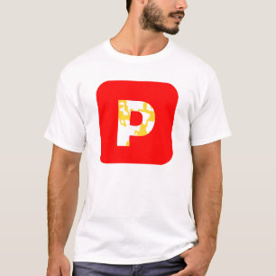 T-shirt Lettre P