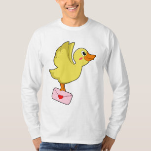 T-SHIRT LETTRE PORTEFEUILLE DE CANARD