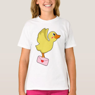 T-SHIRT LETTRE PORTEFEUILLE DE CANARD