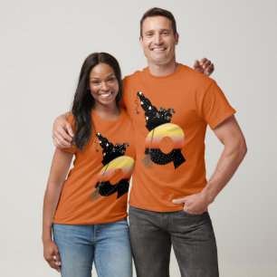 T-shirt Lettre Q Monogramme Halloween