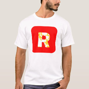 T-shirt Lettre R