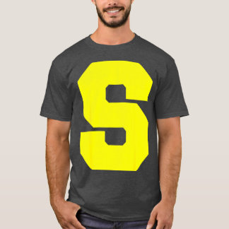 T-shirt Lettre S Chipmunk Costume d'action de grâce de Noë