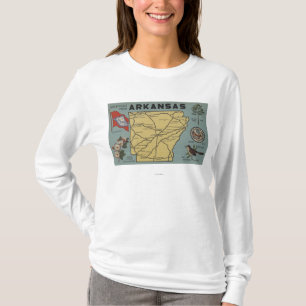 T-shirt Lettre ScenesArkansas 2 d'ArkansasLarge